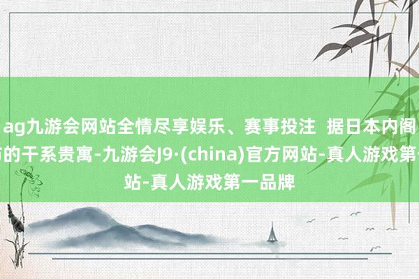 ag九游会网站全情尽享娱乐、赛事投注  据日本内阁府公布的干系贵寓-九游会J9·(china)官方网站-真人游戏第一品牌