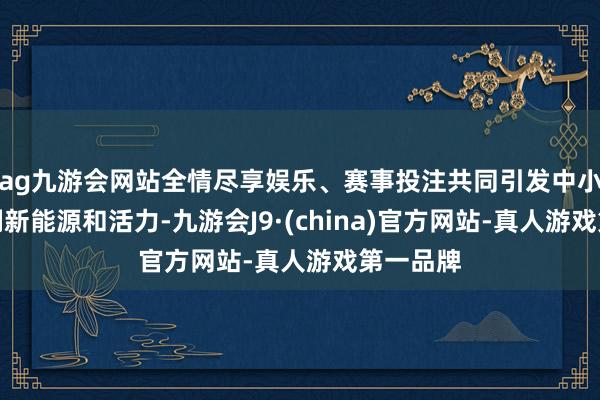 ag九游会网站全情尽享娱乐、赛事投注共同引发中小企业的翻新能源和活力-九游会J9·(china)官方网站-真人游戏第一品牌