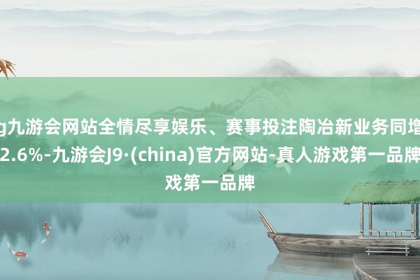 ag九游会网站全情尽享娱乐、赛事投注陶冶新业务同增42.6%-九游会J9·(china)官方网站-真人游戏第一品牌